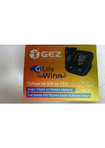 G Life Winn Şarjlı Kol Tipi Tam Otomatik Tansiyon Aleti fiyatları