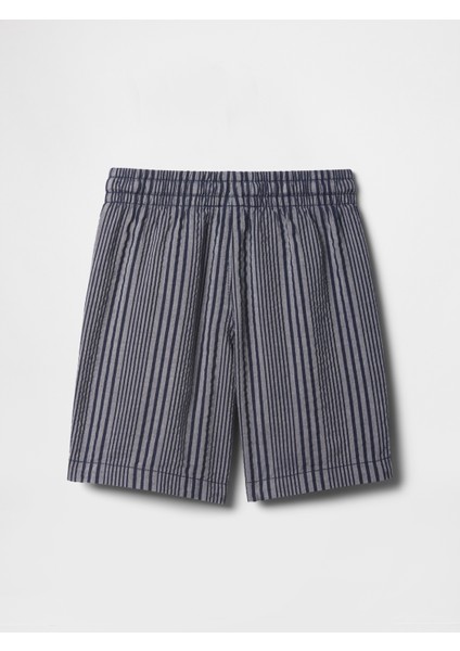 Erkek Bebek Gri V-Po Seersucker modelleri