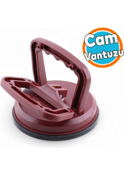 Tekli Vantuz Cam Vantusu Vakumlu Cam Fayans Ahşap Tutucu Taşıma Araba Kaporta Göcük Çektirme Plastik