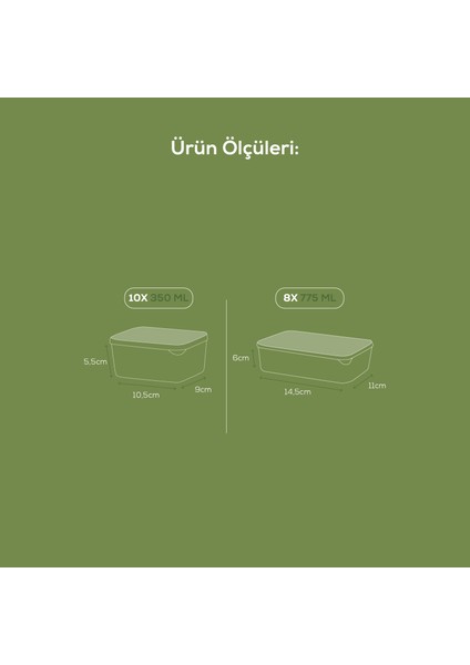 18'li Buzdolabı Düzenleyici Organizer Mikrodalgaya Uygun Difriz Saklama Kabı Gri indirimleri