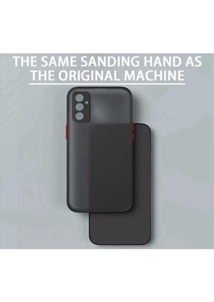 Samsung Galaxy A36 Kılıf Mat Parmak Izi Yapmaz Kamera Korumalı Renkli Tuşlu Buzlu Silikon Kapak