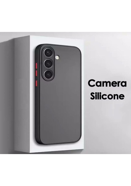 Samsung Galaxy A36 Kılıf Mat Parmak Izi Yapmaz Kamera Korumalı Renkli Tuşlu Buzlu Silikon Kapak