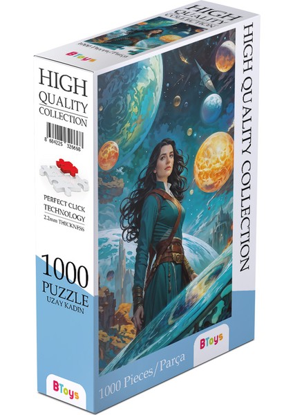 Uzay ve Kadın - 1.000 Parça Puzzle