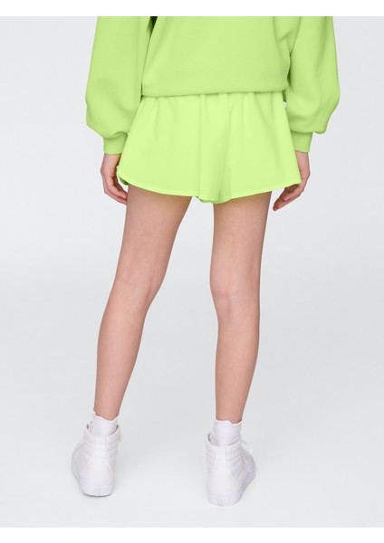 Kız Çocuk Sarı Spor Şort modelleri