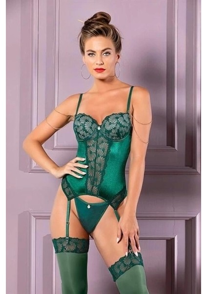 31732 Bayan Büstiyer ve String Takım