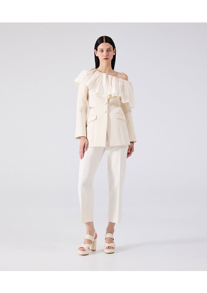 Volanlı Cutout Blazer MW6240005005096
