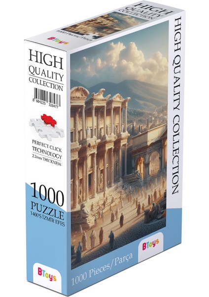1400's İzmir Efes - İzmir Efes 1400`ler - 1.000 Parça Puzzle