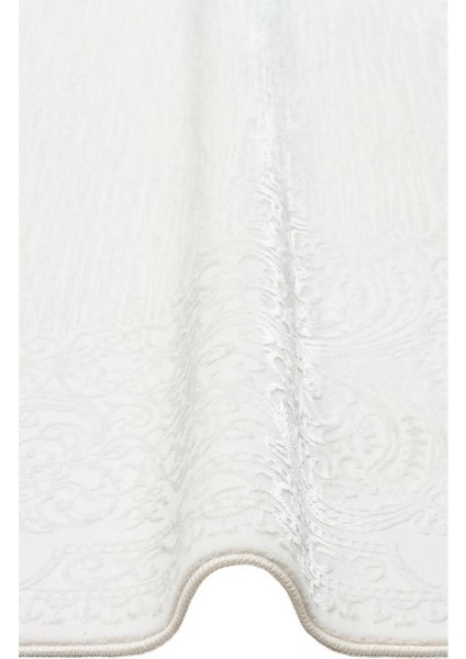 Sateen St 906 CREAM-120 x 180 x w Hav Toz Vermez Yıkanabilir Kaymaz Ince Dokuma Modern Halı fiyatları