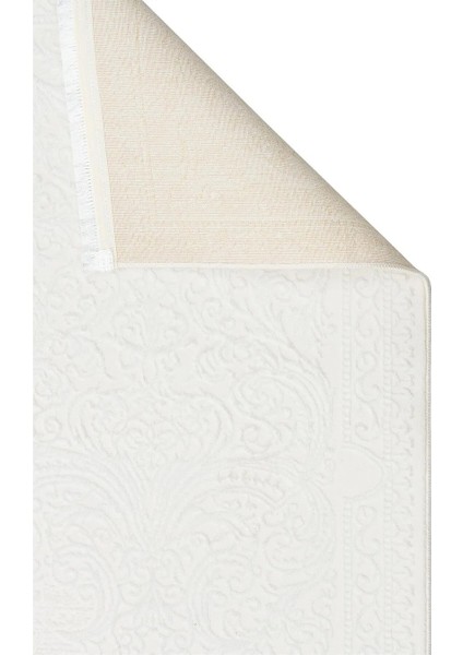 Sateen St 906 CREAM-120 x 180 x w Hav Toz Vermez Yıkanabilir Kaymaz Ince Dokuma Modern Halı indirimleri
