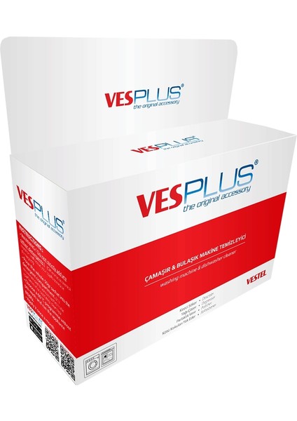 Vesplus Bulaşık Çamasir Makine Temizleyici | (5'li Paket)