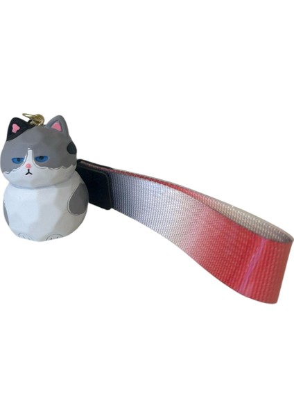 🐾 Kedi Tasarımlı Sevimli Anahtarlık – Çanta & Araba Süsü