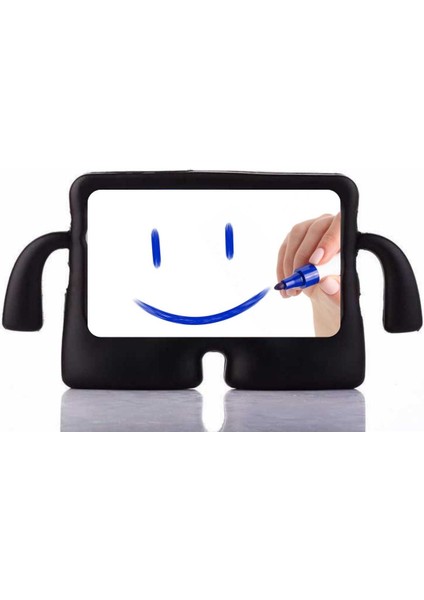 Apple iPad Air 13 2025 M3 Çip Uyumlu Koko Eğlenceli Karakterli Tam Koruma Sağlayan Standlı Tablet Kılıfı