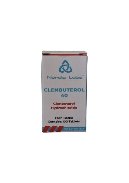 Clenmax 40MG 100 Tabs. Clenbuterlls