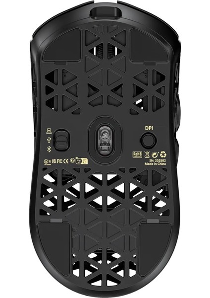 R5 Ultra Karbonfiber Wireless 8k PAW3950MAX 39 Gram Nordic 52840 42000 Dpı Gaming Mouse
