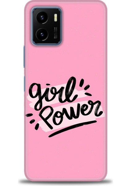 Vivo Y15S Kılıf Hd Baskılı - Girll Power