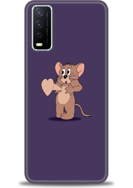 Vivo Y20S Kılıf Hd Baskılı - Aşık Jerry