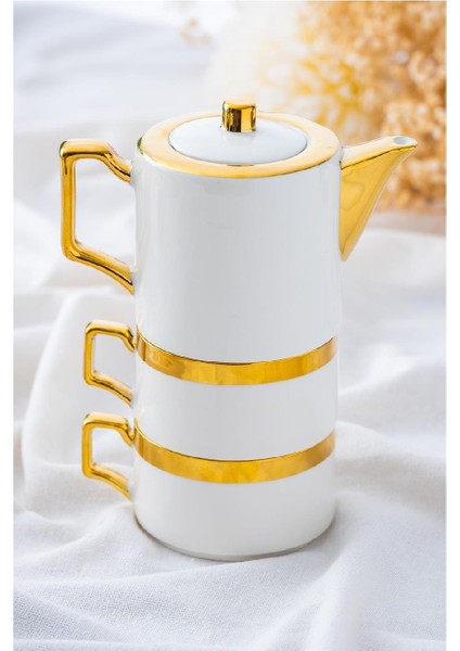 PORJ-05214 Stella Porselen 2 Li Kahve Fincan Takımı fırsatları