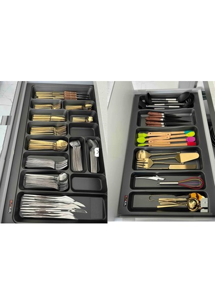 85x49 Kaşıklık Ve Kepçelik 2'li Set 80x40 cm'e kadar kesilebilir. (ÜCRETSİZ KESİM)