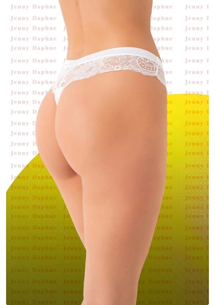 930 Kadın Dantelli Brazilian String