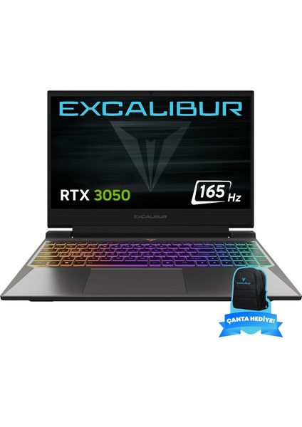 Excalibur G870.1342-DFJ0R-C Intel Core i5-13420H 32GB RAM 1TB NVME SSD 6GB RTX3050 165HZ Windows 11 Pro