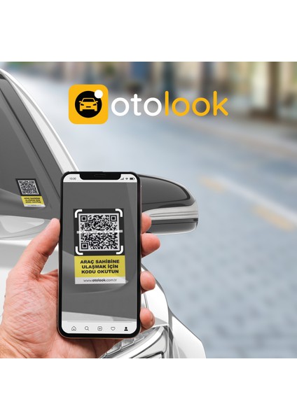 Otolook Yeni Nesil Akıllı Qr Araç Numaratör 20'li Avantaj Paket