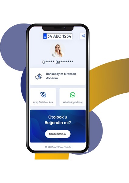 Otolook Yeni Nesil Akıllı Qr Araç Numaratör 20'li Avantaj Paket