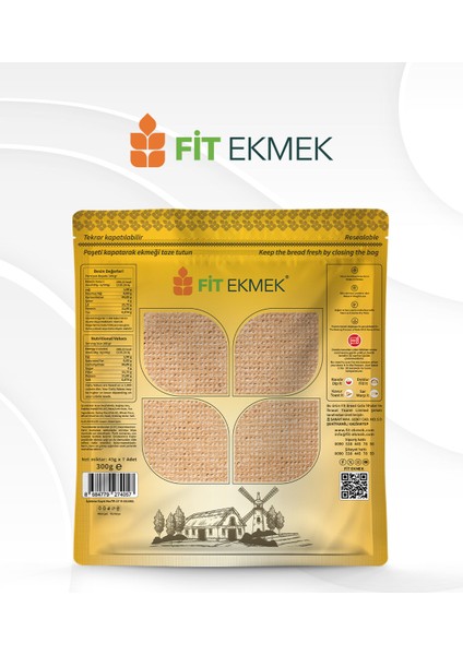 3'lü Arpa Lavaş Ekmeği