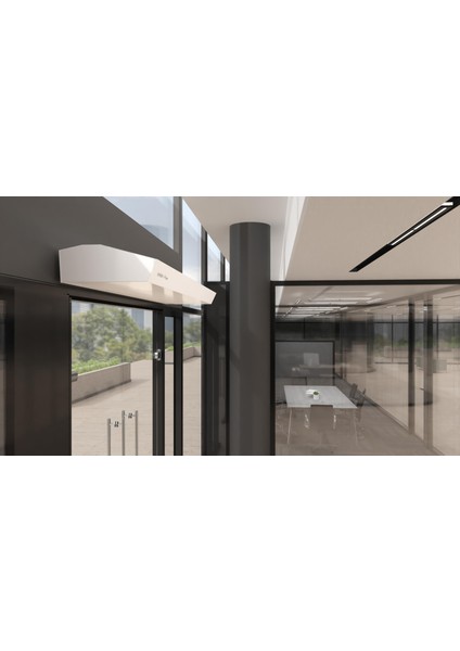 Prime Door PRM DR 120 cm Elektrikli Isıtıcılı Hava Perdesi-9 kw