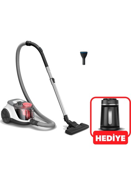 XB2142/09 850 W Toz Torbasız Süpürge Türk Kahve Makinesi Hediyeli