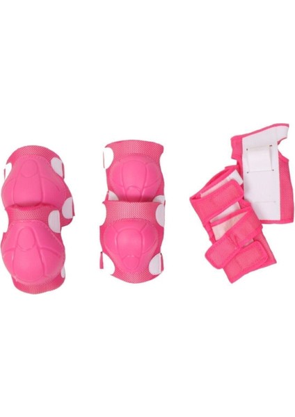 Kask +Dizlik +Dirseklik+Bileklik Set Full Scooter Bisiklet