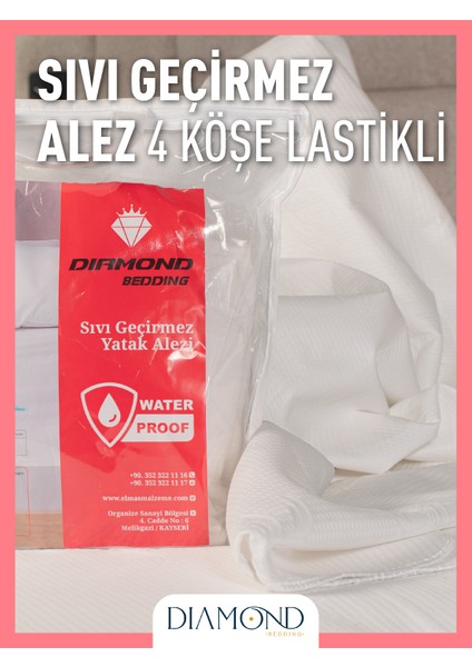 Sıvı Su Geçirmez Köşeleri Lastikli Yatak Koruyucu Ped Sessiz Alez Ev Otel 4 Köşe Lastikli Çarşaf fırsatları