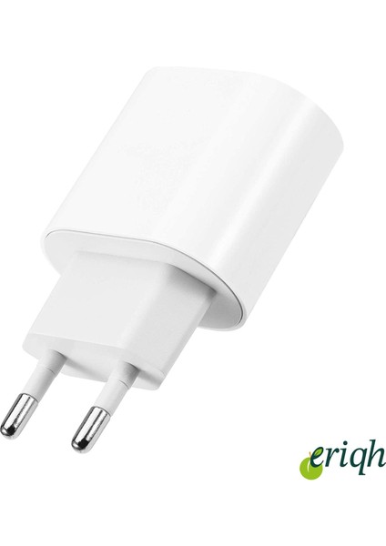 iPhone Uyumlu 20W Hızlı Şarj Adaptörü | Type-C Pd Destekli | Güvenli & Kompakt Tasarım