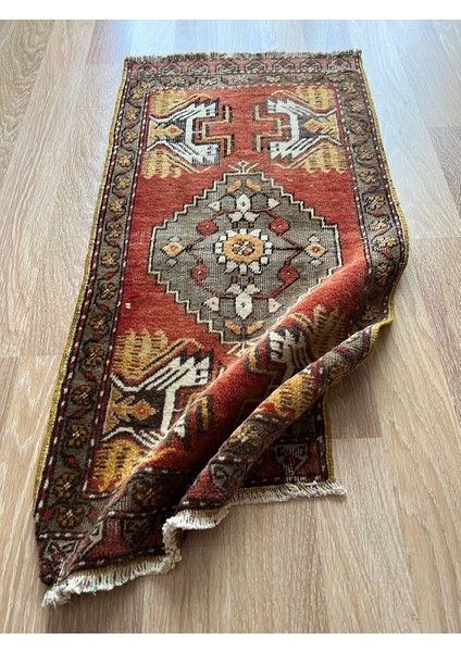 50 x 100 cm El Dokuma Küçük Boy Türk Kilim Boho Stili Paspas Banyo Veya Oturma Odası Kilim fiyatları