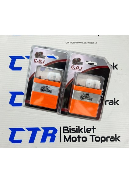 Moto Toprak Sct Modifiye Beyin Uyumlu Voltaj Ayarlı Yeni Nesil Turuncu Renk