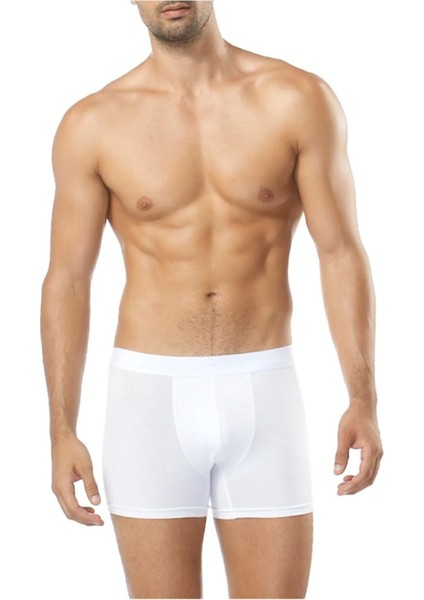 Erkek Likralı Pamuk Penye Boxer 6'lı 12020