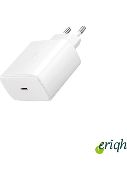 Samsung Uyumlu 25W Süper Hızlı Şarj Başlık | Usb-C Pd Adaptör | Galaxy S, A, Note Serileri ile Uyumlu | Kablo Hariç