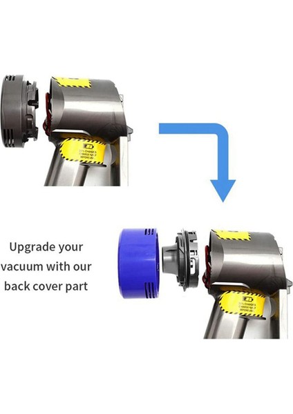 V7 V8 Elektrikli Süpürge Aksesuarları Için 2x Post Hepa Filtre Süpürge Ev Motoru Arka Kapaklar Aletler Parçalar (Yurt Dışından) modelleri