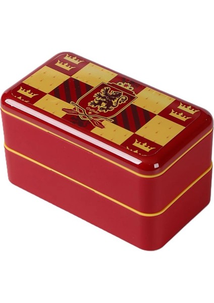Harry Potter Lisanslı Çift Katlı Yemek Kabı (1000ML) - Gryffindor