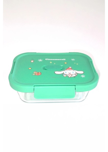Sanrio Lisanslı Cam Gıda Saklama Kabı (640ML) - Cinnamoroll modelleri