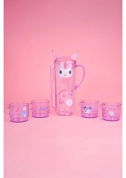 Sanrio Lisanslı Sürahi ve Istiflenebilir Bardak Seti (1400ML)