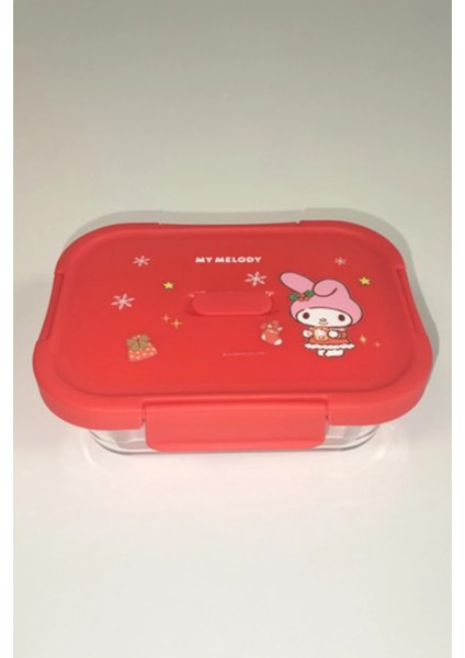 Sanrio Lisanslı Cam Gıda Saklama Kabı (640ML) - My Melody