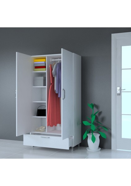 90 cm 2kapaklı Gardrop Byz