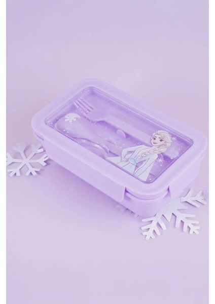Disney Karlar Ülkesi Lisanslı Yemek Kabı (1100ML) - Mor