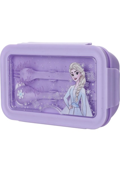 Disney Karlar Ülkesi Lisanslı Yemek Kabı (1100ML) - Mor indirimleri