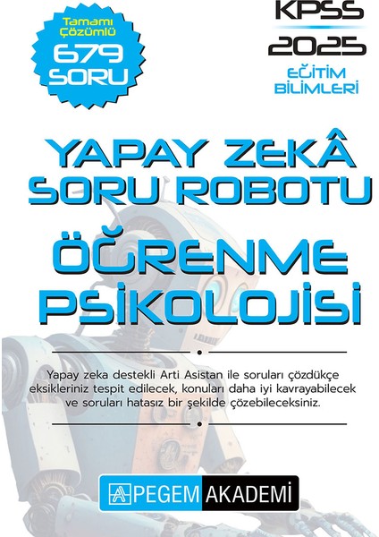 Kpss Eğitim Bilimleri Tamamı Çözümlü Öğrenme Psikolojisi Soru Rob