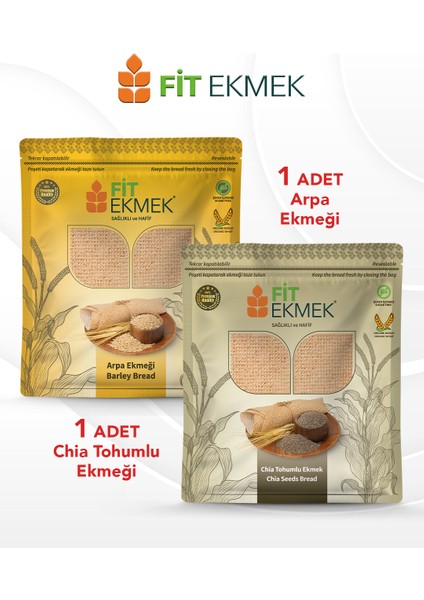 Arpa Lavaş Ekmeği 300GR ve Chia Lavaş Ekmeği