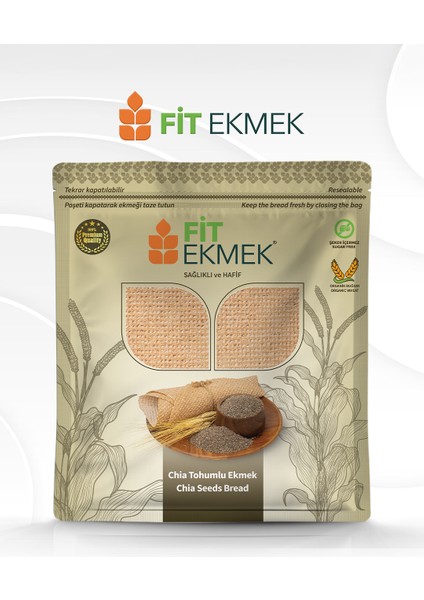 Arpa Lavaş Ekmeği 300GR ve Chia Lavaş Ekmeği