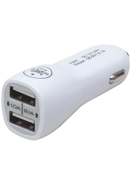 Powerway X-777 Çift Usbli 3.1 Amper Çakmaklık Araç Şarj Cihazı 3100MA