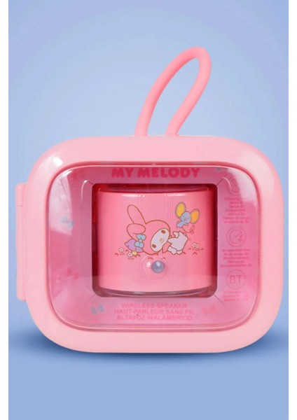 Sanrio Lisanslı My Melody Taşınabilir Metal Kablosuz Hoparlör