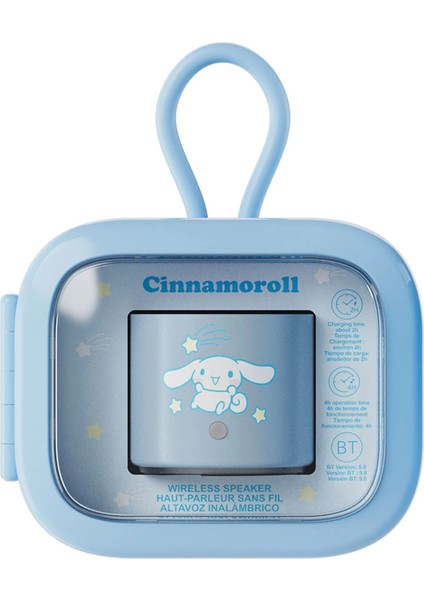 Sanrio Lisanslı Cinnamoroll Taşınabilir Metal Kablosuz Hoparlör fırsatları